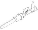 13697411, Contact PIN 16 Size Crimp ST Cable Mount 19-21AWG