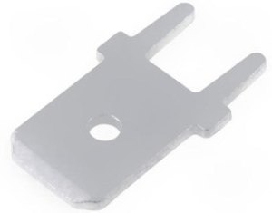 726386-2, Quick Disconnect Terminal Brass Tab 14mm Tin Over Nickel Box 726386-2, Quick Disconnect Terminal Brass Tab 14mm Tin Over Nickel Box