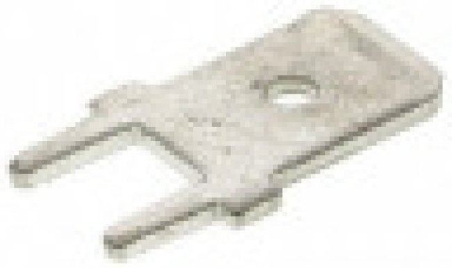 726386-2, Quick Disconnect Terminal Brass Tab 14mm Tin Over Nickel Box 726386-2, Quick Disconnect Terminal Brass Tab 14mm Tin Over Nickel Box