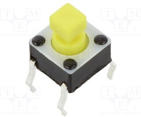 TL1105SPF250Q, Tactile Switches 6.0X2.8MM 250G