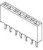 1-215297-6, Headers & Wire Housings 16P RECEPT VERT HV-100 1-215297-6, Headers & Wire Housings 16P RECEPT VERT HV-100