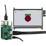 WSH-11199, Дисплей TFT, 7", 1024x600, Подсвет LED, 164,9x124,27мм, 3,3-5ВDC