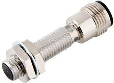 E2EX1R5B1T8M1OMS, Inductive Sensor PNP, NO 2kHz 30V 1.5mm IP67 / IP69K Connector, M12 E2E-X