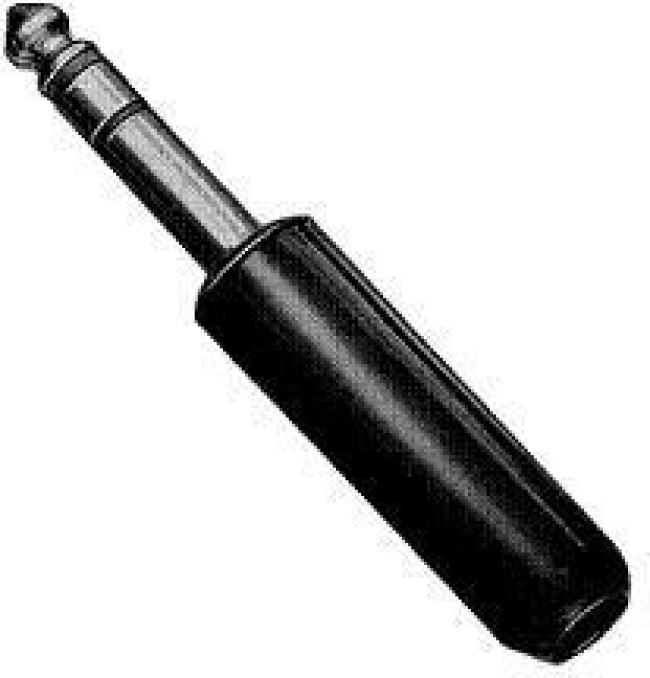 260, Phone Connectors 3 COND 1/4" BLACK