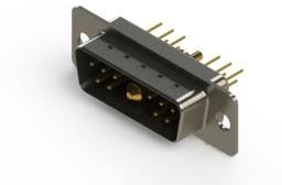 627-11W1224-1N1, D-Sub Mixed Contact Connectors Vertical Combo Dsub