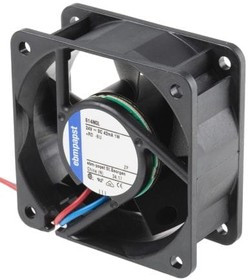 614NGL, 600 N Series Axial Fan, 24 V dc, DC Operation, 21m³/h, 1W, 41mA Max, 60 x 60 x 25mm