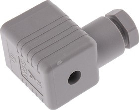 934393106 GDM 2016 grey, GDM 2P+E DIN 43650 A, Female Solenoid Valve Connector, No, 250 V Voltage 934393106 GDM 2016 grey, GDM 2P+E DIN 43650 A, Female Solenoid Valve Connector, No, 250 V Voltage