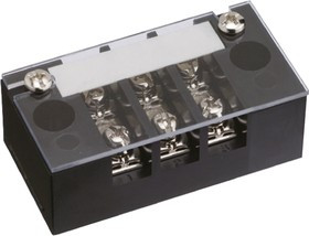ML-20-3P, Non-Fused Terminal Block, 3-Way, 20A, Screw Down Termination