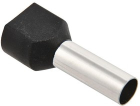 Наконечник НШВИ(2) 6.0-14 черн. (уп.100шт) IEK UTE10-D6-0-100