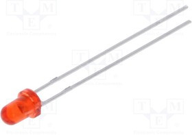 LTL-4222, Standard LEDs - Through Hole Red Transparent
