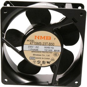 4715MS-23T-B50-A00, Вентилятор 230В, 119х119х38, подшипник качения 2600 об/мин