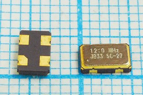Кварцевый генератор 12000, SMD05032C4, 3,3В, JO53-B-3,3-2, CM