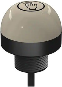K50APTGRYF2, Beacons K50 Series EZ-LIGHT: 3-Input-Color Touch Sensor; Voltage: 12-30 V dc; Housing: Polycarbonate; IP67 IP69K; Input: PNP (N