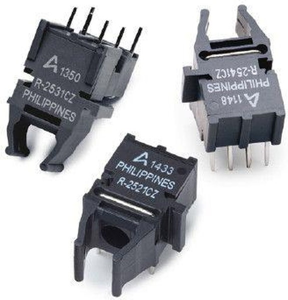 AFBR-2539Z, AFBR-2539Z 50MBd 685nm Fibre Optic Receiver, Square, Push in Connector AFBR-2539Z, AFBR-2539Z 50MBd 685nm Fibre Optic Receiver, Square, Push in Connector