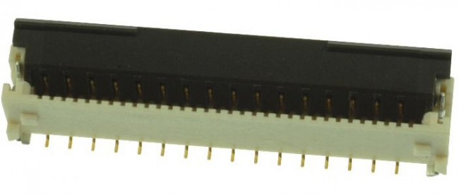 52745-1433, FFC &amp; FPC Connectors EasyOn .5mm FPC RA ZIF TopContact 14Ckt