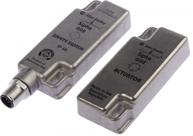 440N-S32043, 440N Series Magnetic Non-Contact Safety Switch, 250 V ac, 300V dc, Stainless Steel Housing