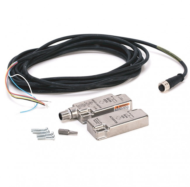 440N-S32043, 440N Series Magnetic Non-Contact Safety Switch, 250 V ac, 300V dc, Stainless Steel Housing