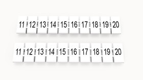 ZB5-10P-19-19Z(H), маркеры цифры 11-20 горизонтальные / ZB5-10P-19-19Z(H) ZB5-10P-19-19Z(H), маркеры цифры 11-20 горизонтальные / ZB5-10P-19-19Z(H)