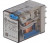 55.34.9.012.0040, Реле 4 переключ. 12VDC, 7A/250VAC 4PDT