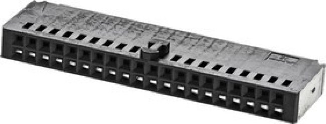 102387-9, AMPMODU MOD IV Female Connector Housing, 2.54mm Pitch, 40 Way, 2 Row