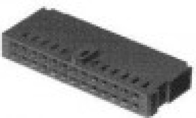 102387-9, AMPMODU MOD IV Female Connector Housing, 2.54mm Pitch, 40 Way, 2 Row