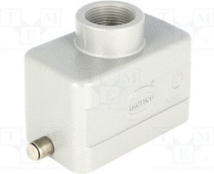 09300101441, Heavy Duty Power Connectors HAN 10B PG16 TOP METAL 1 LEVER