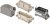 MSDF000F, Automotive Connectors MSD Receptacle, Front Mount