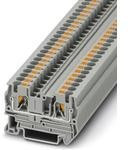 Клемма проходная PT 4 /6,2mm, push-in, 2 присоед., 4(max 6)mm2, 32A, 800V, серая Клемма проходная PT 4 /6,2mm, push-in, 2 присоед., 4(max 6)mm2, 32A, 800V, серая