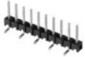 1241150-9, Headers &amp; Wire Housings 9P SINGLE ROW