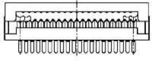 207528-9, Conn Rectangular SKT 12 POS 5mm Solder ST Thru-Hole Tray