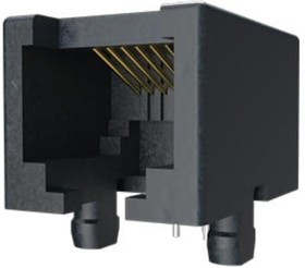54601-906001WPLF, Modular Connectors / Ethernet Connectors 6POS HOR MODJACK LF