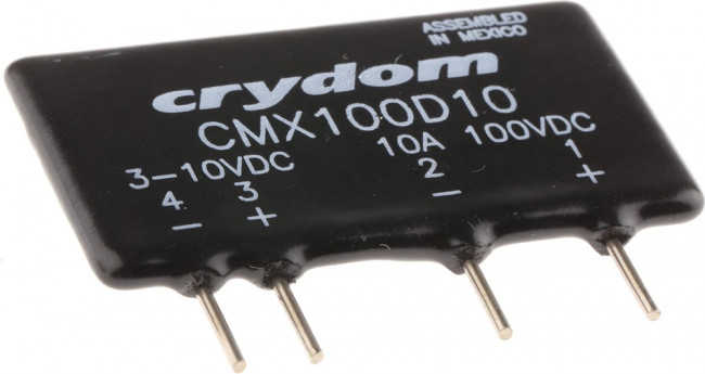 CMX100D10, Solid State Relays - PCB Mount PCB Mount SSR 100V / 10A PCB