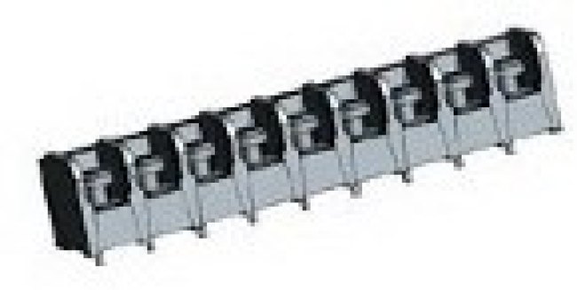 8PCV-09-006, Conn Barrier Strip 9 POS 11.1mm Solder ST Thru-Hole 30A/Contact Package 8PCV-09-006, Conn Barrier Strip 9 POS 11.1mm Solder ST Thru-Hole 30A/Contact Package
