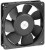 9906L, 9900 Series Axial Fan, 119 x 119 x 25mm, 100mA³/h, 8W, 115 V ac