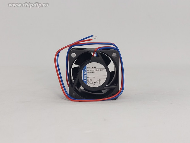 Вентилятор ebmpapst 414JHHR 24V DC 150mA 3,6W 40x25 2pin