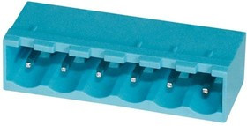 TBP01R1-508-06BE, Pluggable Terminal Blocks Terminal block, pluggable, 5.08, receptical, 6 pole, blue
