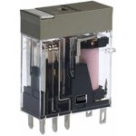 G2R-2-SN 24DC[S], Реле 2 переключ. 24VDC, 5A/230VAC DPDT