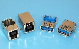 690-009-521-013, USB Connectors 3.0 Type A 15u" AU