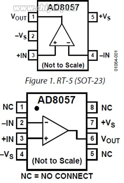 AD8057ARTZ-REEL7, Операционный усилитель, 325 МГц