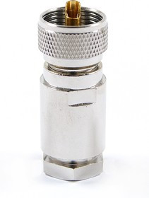 HYR-0617A (GU-617A) (UHF-7508A) (UHF-S58P), Разъем UHF, штекер, RG-58, зажим (Clamp)