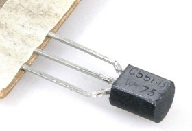 BC556B.112, Транзистор PNP 65В 0.1А 0.5Вт [TO-92]