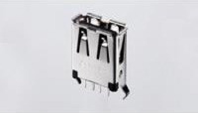 1734366-3, USB Connectors 1PORT 4POS VERT T/H USB 2.0 BLUE 1734366-3, USB Connectors 1PORT 4POS VERT T/H USB 2.0 BLUE