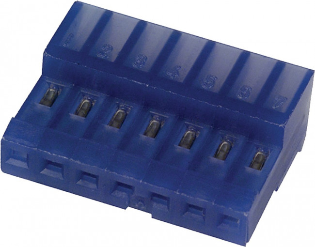 3-640442-7, Headers & Wire Housings 7P 26AWG TIN CLSD W/O TAB W/BLUE STRPE 3-640442-7, Headers & Wire Housings 7P 26AWG TIN CLSD W/O TAB W/BLUE STRPE