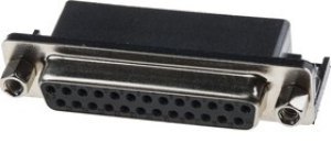 25 Way Right Angle Through Hole D-sub Connector Socket, 2.77mm Pitch, with 4-40 UNC Screwlocks 25 Way Right Angle Through Hole D-sub Connector Socket, 2.77mm Pitch, with 4-40 UNC Screwlocks
