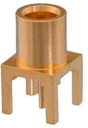 133-8701-211, RF Connectors / Coaxial Connectors SRT PC JCK .110" GLD 75 ohm