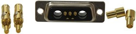 682M7W2203L001, Комбинированный разъем D Sub, Power-D 682M Series, DA-7W2, Гнездо, 7 контакт(-ов)