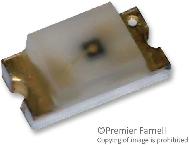 HSMR-C190, Светодиод, Синий, SMD (Поверхностный Монтаж), 0.8мм x 1мм, 20 мА, 3.4 В, 473 нм