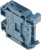3044209, UT 16 BU Series Blue Feed Through Terminal Block, 1.5 25mm², Single-Level, Screw Termination