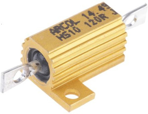 HS10120RJ, Wirewound Resistor 10W, 120Ohm, 5% HS10120RJ, Wirewound Resistor 10W, 120Ohm, 5%
