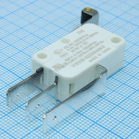 V19S05-N2Z200A06-K, Микропереключатель SPDT, 5A, 125В переменного тока 200гр